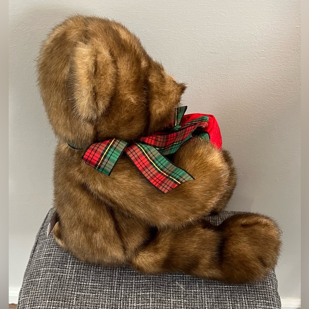 NWT THE ORIGINAL GORDON’S JEWELLERS’ (GUND) Make•A•Wish Faux Fur Teddy Bear. - Picture 4 of 7